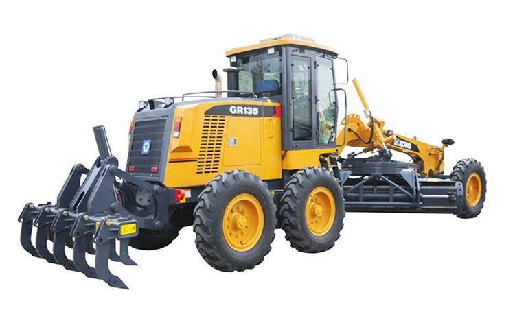 XCMG Road Grader 100-300HP Series Gr100 Gr135 Gr165 Gr180 Gr215 New Motor Grader with Ripper and Blade Price for Sale