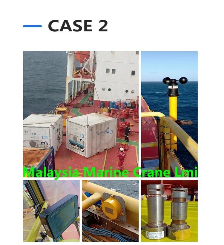 Deck Crane Safety Monitoring System Wt650V3 Load Moment Limiter Indicator