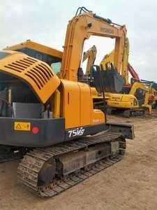 Crawler Excavator Used Excavator for Sale Hyundai 75 Excavator