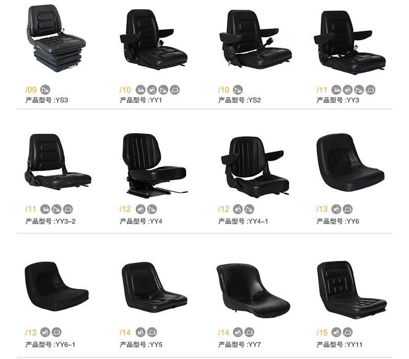 Deluxe Ultra-High Back Tractor Seat for Fait New Holland