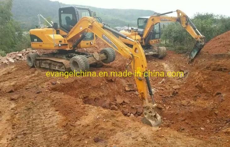 Xiniu New 9ton Wheel-Crawler Excavator X9 with Ce ISO