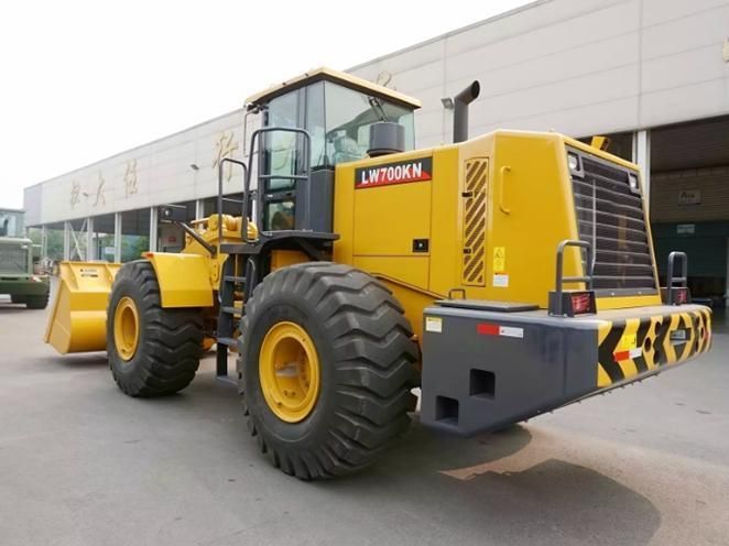 Pilot Control 7ton Front End Loader with 4.2cbm Bucket Capacity