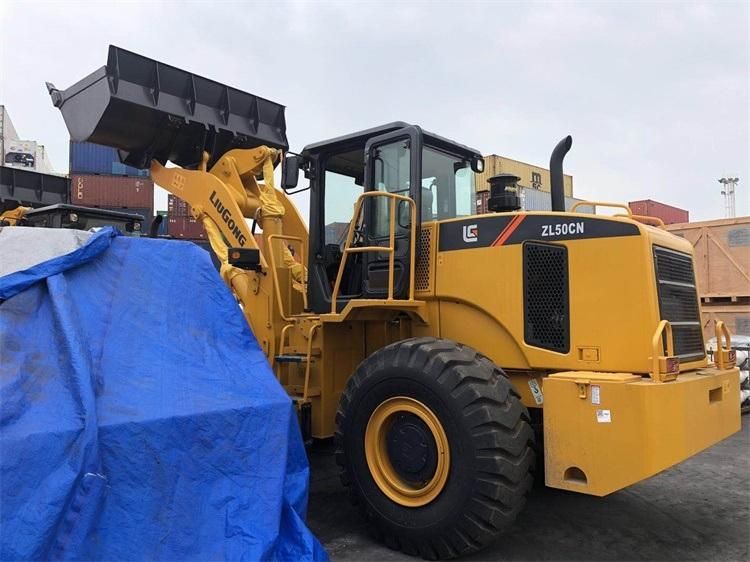 China Liugong Zl50cn 5ton 4m3 Bucket Wheel Loader