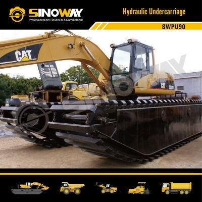 Undercarriage Pontoon Amphibious Soft Terrain Backhoe Amphibious Equipment