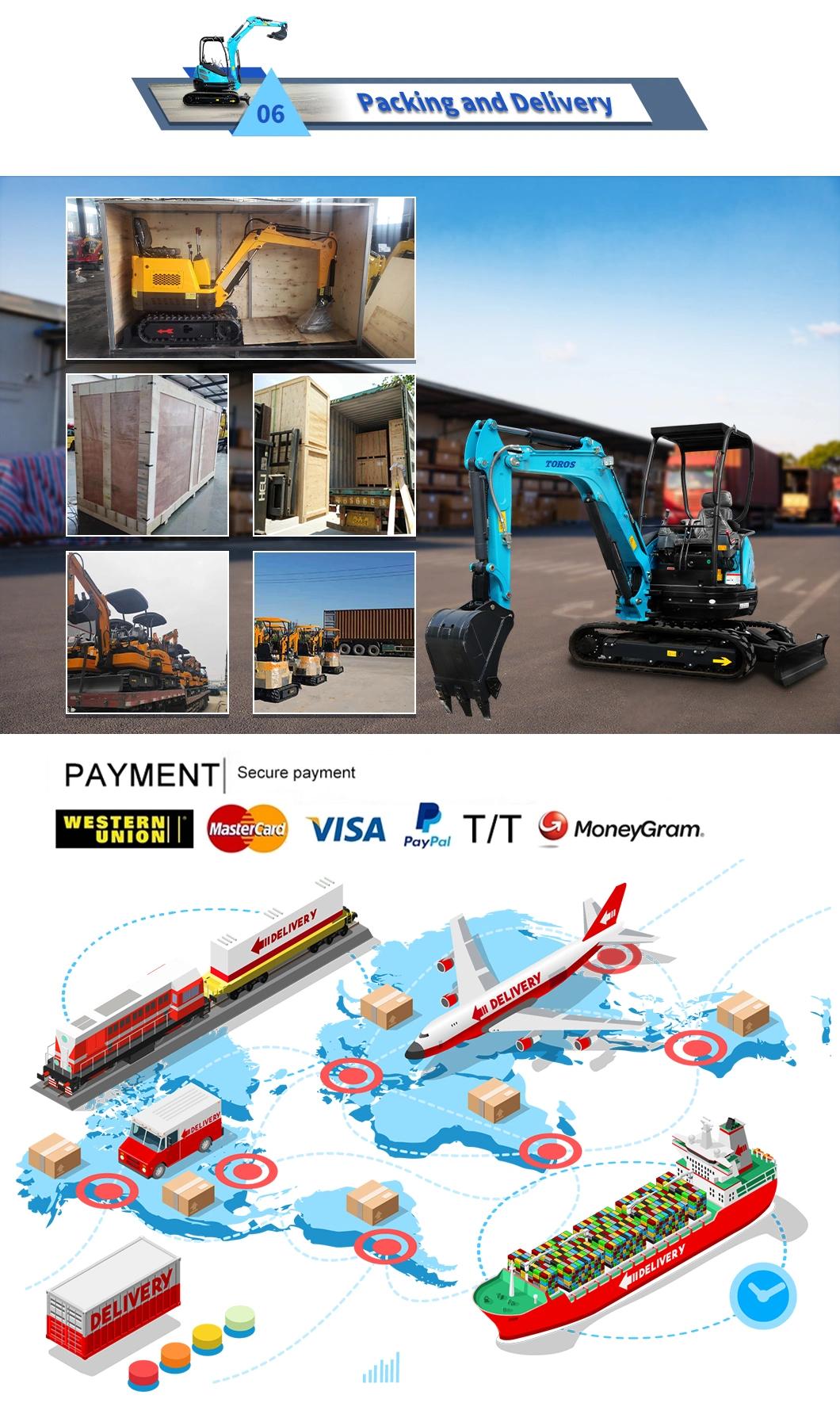 Toros Mini Excavator Te28s with Yanmar Engine for Sale, Mini Digger