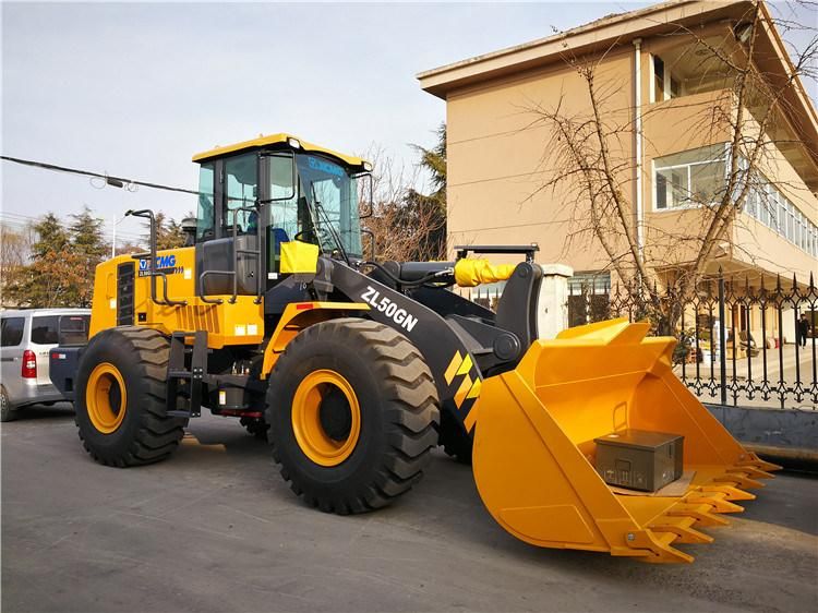 XCMG Zl50gn Log Wheel Loader 3ton Front End Loader with Grappler Attachment