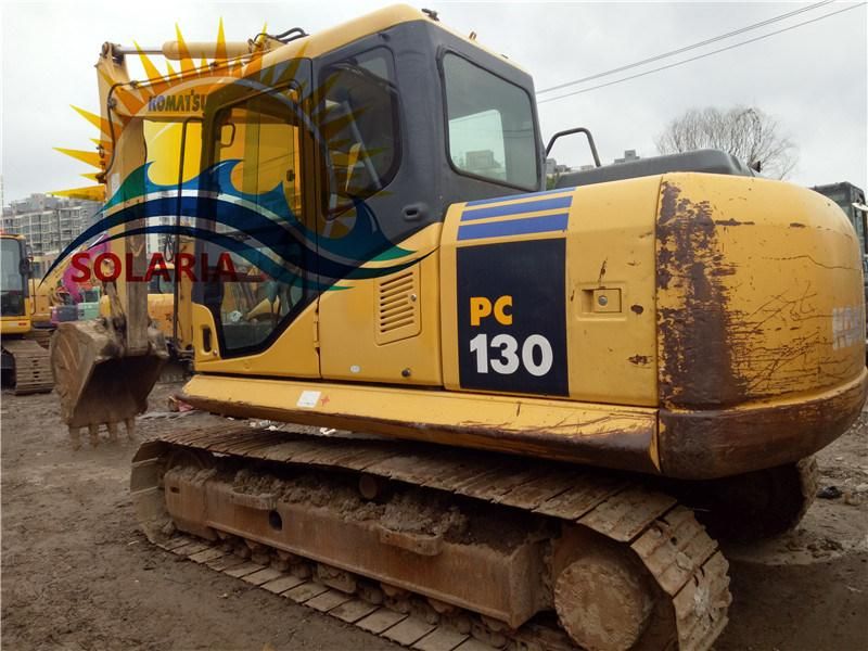 Used Excellent Hydraulic Excavator 12ton Original Komatsu PC130-7 Crawler Excavator