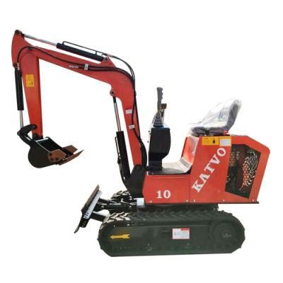 Good Quality Changchai Engine Tree Mini Digger 1ton Hydraulic Rotary Excavator