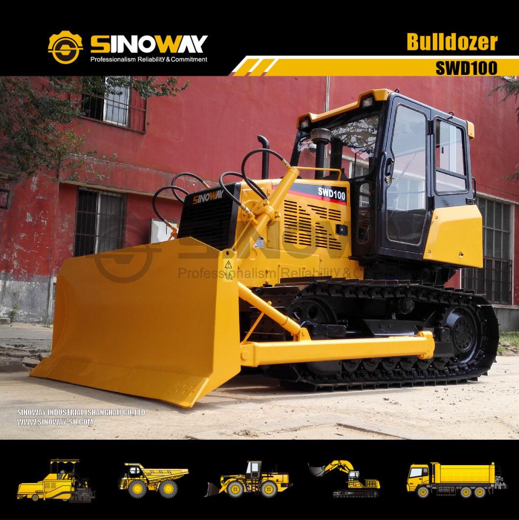 China Top Brand 100 HP Mini Bulldozer for Engineering and Farm