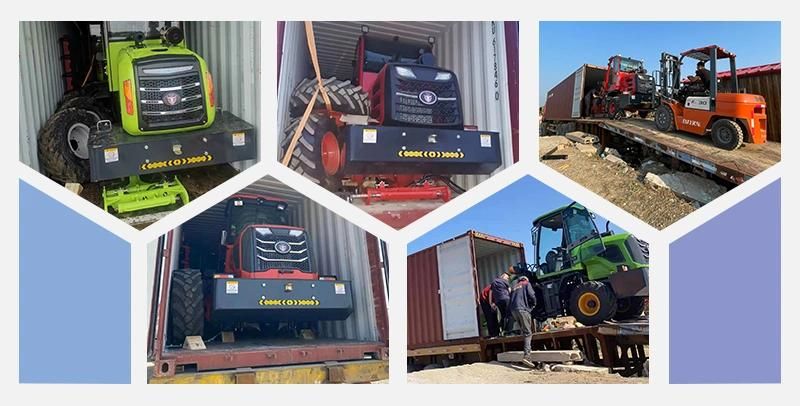 910 912 915 916 Brand New Mini Small Compact Cheap Articulated Front Wheel Loader with Attachment Price List with CE