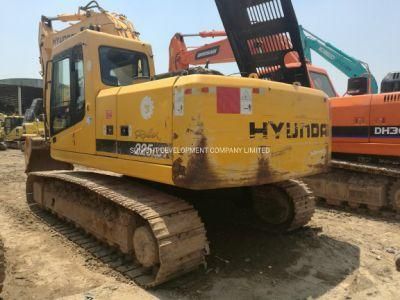 20t Hyundai R225LC-7 Korea Hydraulic Crawler Excavator R225 R215 Excavators