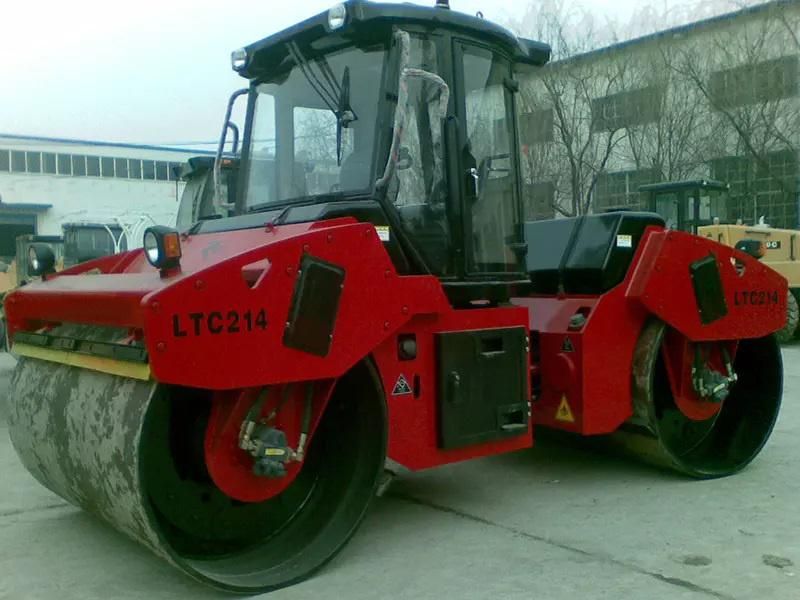 New Lutong Full Hydraulic Double Drum Vibratory 12ton Road Roller Ltc212