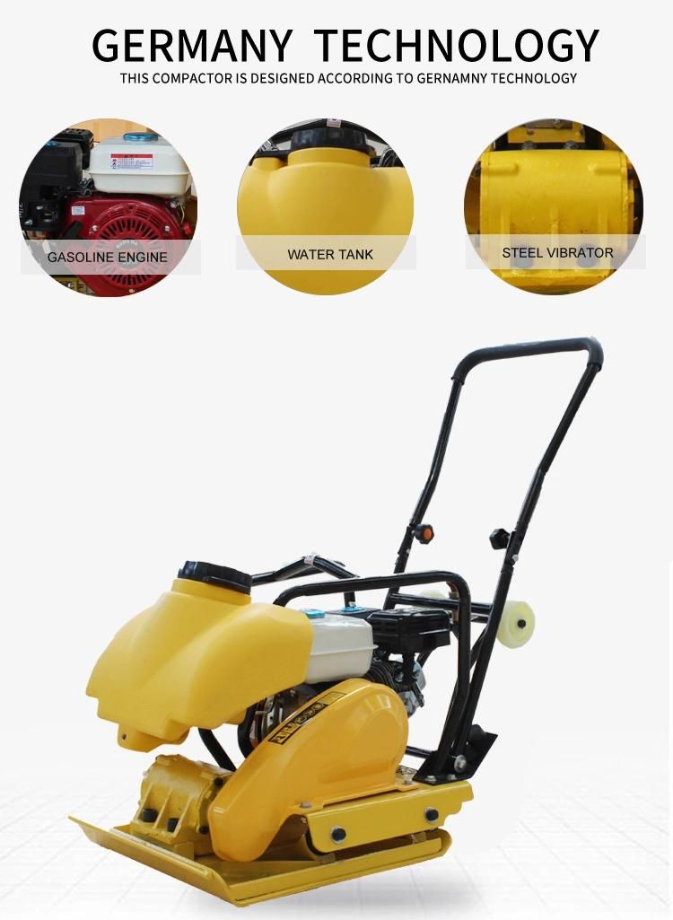 Hot Sale Vibrating Plate Compactor Rammer Earth Compacting Machine with Cheap Price
