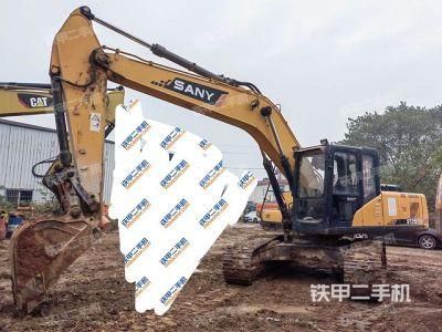Used Mini Medium Backhoe Excavator Sany Sy215c Construction Machine Second-Hand