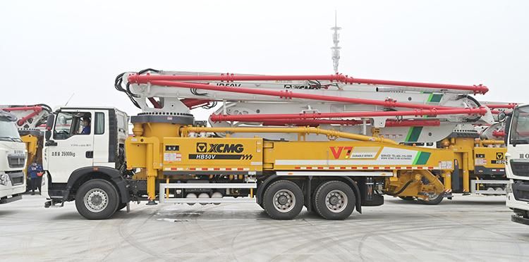 XCMG Official Manufacturer Hb50V Cement Pump Machine Concrete Boom Pump Truck for Sale