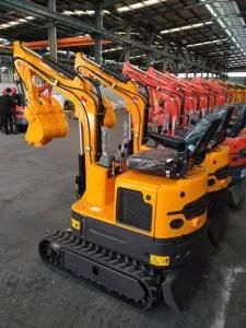 0.025 Cbm Bucket Earthing Machine Hydraulic Crawler Excavator with CE