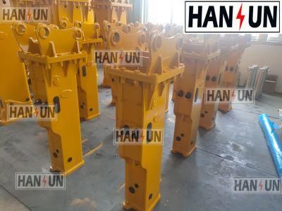 Hansun Hydraulic Breaker, Rock Hammer, Demolition Hammer, Concrete Breaker for 10-15t Excavator