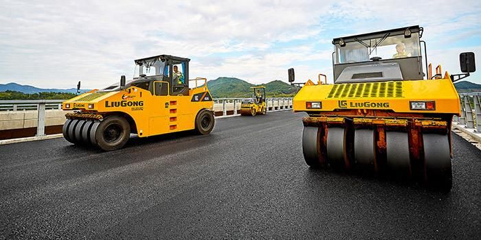 Liugong 800kg Vibratory Mini Road Roller Compactor Light Hand Operated 6009e