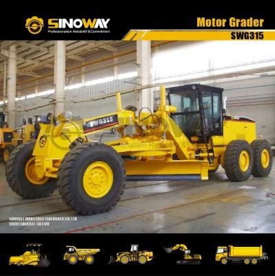 China Motor Grader Manufacturer 315HP Road Scraper for Sale