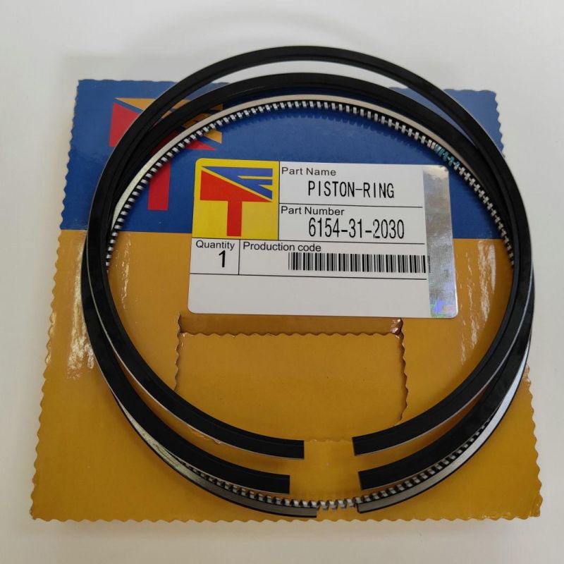 High Quality Diesel Engine Mechanical Parts Piston Ring 6154-31-2030 for Excavator Parts PC400-7 Wheel Loaders Parts Wa470-5 Engine Parst SAA6d125e-3