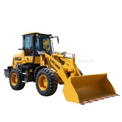 Lugong Mini Loader Mini Farm Tractor Loader with Yuchai Engine for Sale