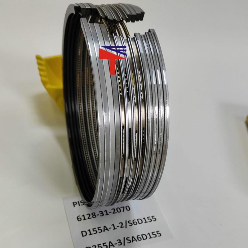 High Quality Diesel Engine Mechanical Parts Piston Ring 6128-31-2070 for Engine Parst PC400-5 D155A-1-2 S6d155 D355A-3 SA6d155 Generator Set
