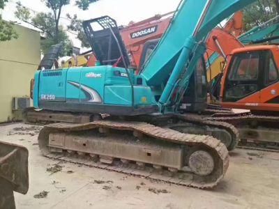 Used Hydraulic Excavator Kobelco Sk260/Sk260LC-8/Sk260d Excavator Low Price High Quality