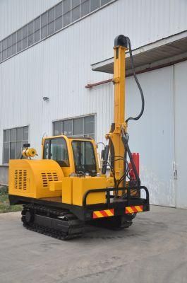 Road Safety Helical Driver Attachment for U O Shape Pile Installation