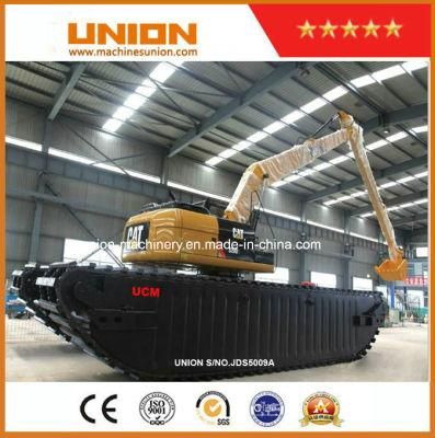 Long Arm Reach Cat 320d Amphibious Excavator