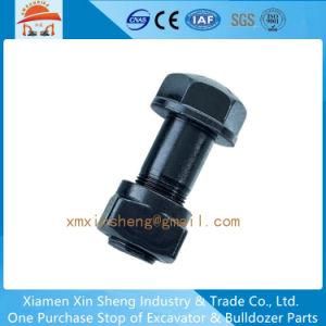 Class 12.9 Steel Hex Bolt &amp; Nut for Excavator Track Shoe PC120-5