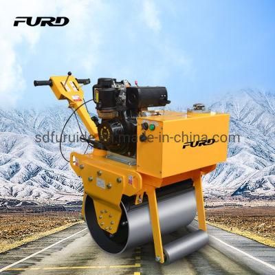 Walk Behind Single Drum Vibratory Pedestrian Roller Fyl-600