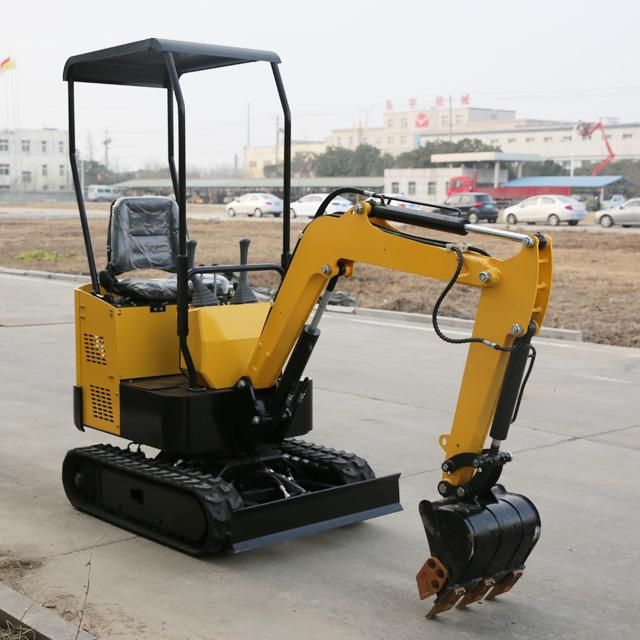 Small Excavator Construction Machinery 17s Wheel Excavator