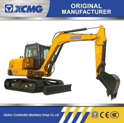 XCMG Official Xe55D 5.5 Ton Small Hydraulic Crawler Excavator Digger for Sale