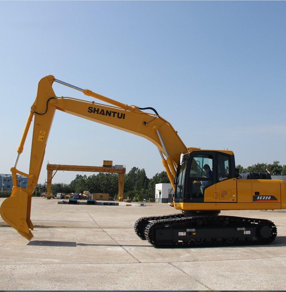 Shantui Brand New 20 Ton Hydraulic Excavator with Hammer