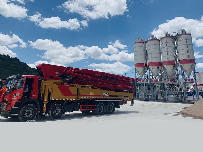 China New Fashion Type Advanced Truck-Mounted Concrete Pump for Sale