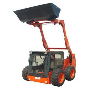 China Factory Multifunction Wheel Drive Mini Skid Steer Loadercheap, Price for Sale Mini Skid Steer Loader