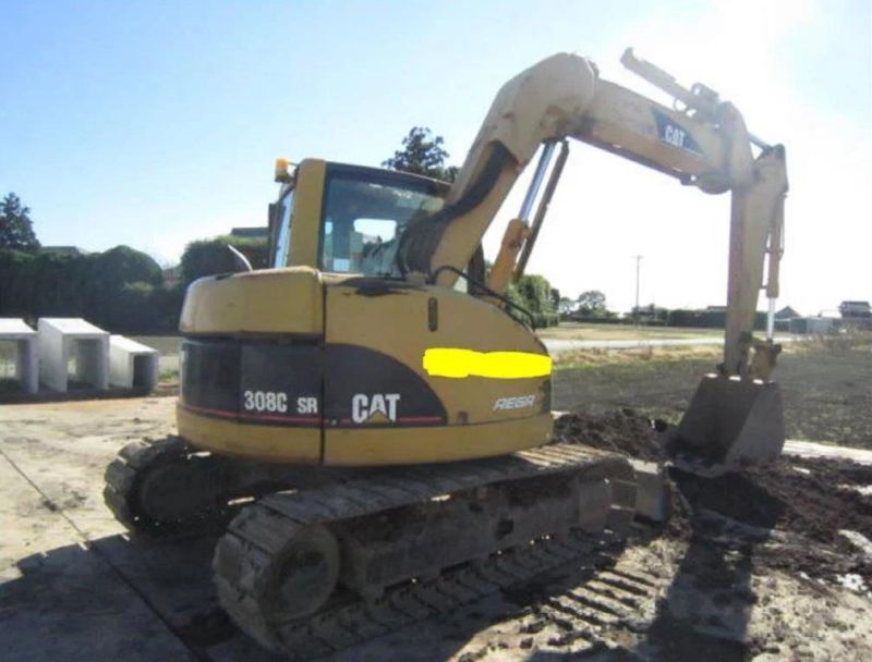 8 Ton Small Mini Crawler Excavators Cat 308CSR Second Hand Medium Size Original Japan Construction Machinery Equipment Excavadora Usada Excavatrice Pelle Sale