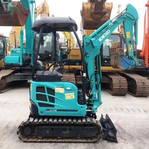 Mini Crawler Excavator Kobeclo Sk17 Good Condition Used Second-Hand Digger Excavator Kobeclo Sk17 Low Price