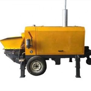 Hot Inclined Bucket Mortar Machine Injection Grouting Cement Trucks for Sale Concrete Pump Gate Valve