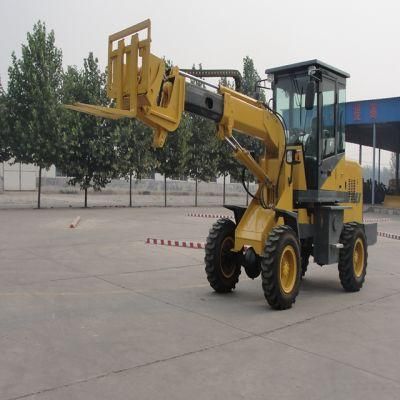 Small Wheel Loader with Telescopic