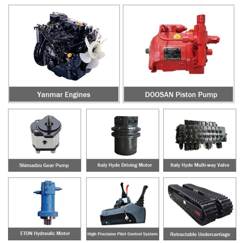 Energy Saving 3t Excavator Auger for Mini Excavator High Configuration Excavator