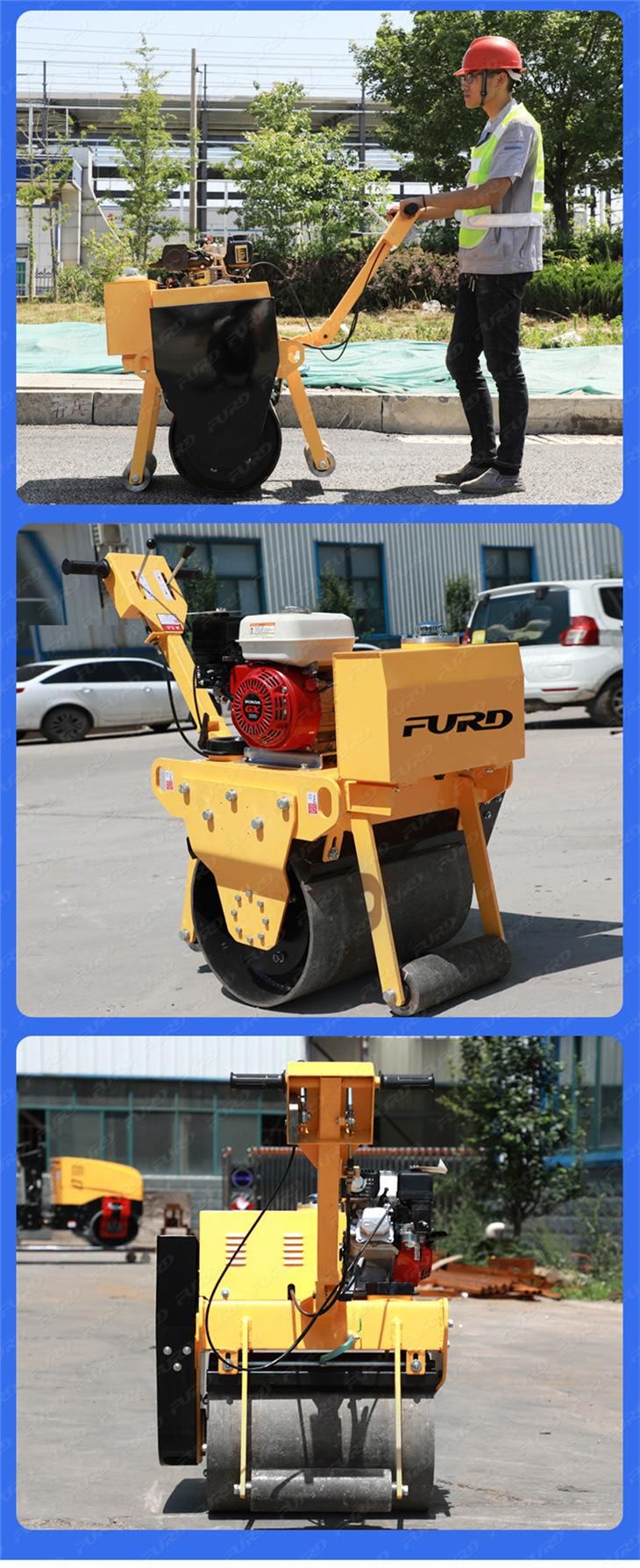 325kg/ 1.5 Ton One Wheel Hand Road Roller for Asphalt Compaction