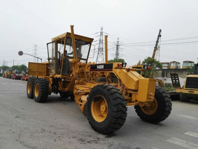 Good Condition Used Cat 140h Motor Grader, Caterpillar 140h 140 Grader Ready for Sale