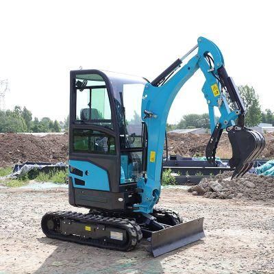 1800kg Hydraulic Mini Excavator Mini Digger Loader Bagger with Competitive Prices