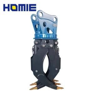 360 Rotating 20 Ton Excavator 5 Fingers Forestry Hydraulic Log Grab