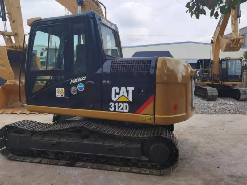 12ton Used Mining Crawler Excavators Cat 312D with Well Maintance, Good Working Condition Cheap Price on Sales