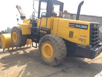 Used Mining Machine Earth Moving Equipment Good Condition Komatsu Front Loaderwa380-3 Wa380-6 High Quality Used Komatsu Wa380 Wheel Loader