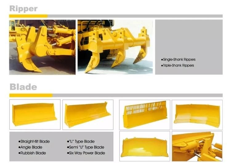 China 220HP Tracked Tractor Crawler Dozer Bulldozer