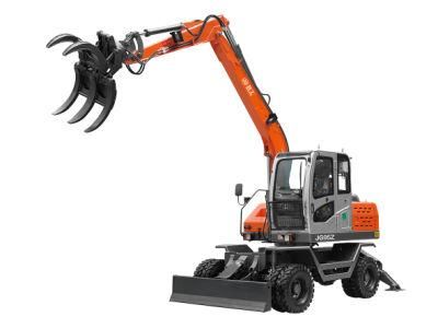 Excavator Grapple Metal Scraps Wood Grapple Manufacturers Sugarcane Grab Loader