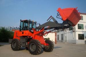 China Front End Wheel Loader 2.0 Ton Mini Radlader Cheap Price